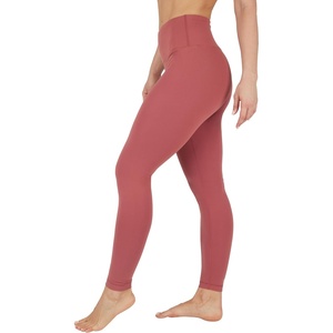 image:image90 Degree By Reflex High Waist Power Flex Tummy Control LeggingsMarsala
