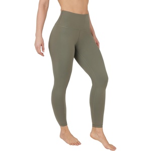 image:image90 Degree By Reflex High Waist Power Flex Tummy Control LeggingsMulled Basil