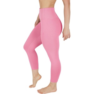 image:image90 Degree By Reflex Womens High Waisted Leggings Capri Workout Yoga PantsCuban Orchid