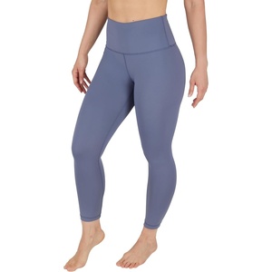 image:image90 Degree By Reflex Womens High Waisted Leggings Capri Workout Yoga PantsGrisaille
