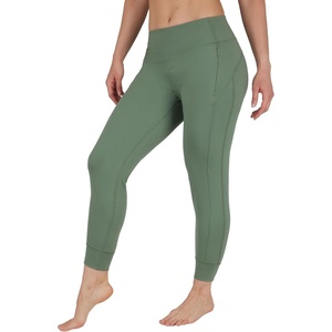 image:image90 Degree By Reflex Womens Jogger Pants Athletic High Waisted Running Sweatpants Workout Jogger with Zippered PocketsLaurel Wreath