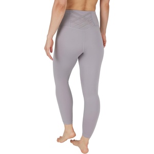 image:imageYogalicious High Waist Ankle Legging Squat Proof Criss Cross VBack PantGull