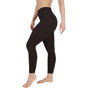 image:imageYogalicious High Waist Squat Proof Soft Printed Leggings for WomenChocolate Torte
