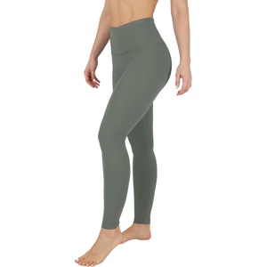 image:imageYogalicious High Waist Squat Proof Soft Printed Leggings for WomenLily Pad