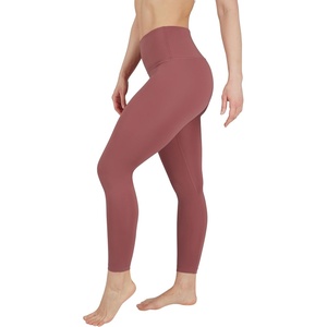 image:imageYogalicious High Waist Squat Proof Soft Printed Leggings for WomenRouge Blush