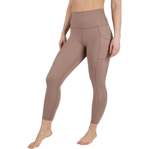 image:imageYogalicious High Waist Ultra Soft 78 Ankle Length Leggings with Pockets for WomenLeafless Tree WPocket