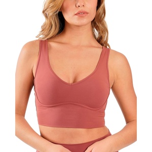 image:imageYogalicious Nude Tech Contouring Cropped Bra TopApple Butter