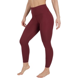 image:imageYogalicious Squat Proof Fleece Lined Legging High Waisted Thermal Winter Running Pants for WomenChocolate Truffle