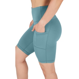 image:imageYogalicious Womens High Waisted Biker Shorts Workout Running Spandex Yoga Shorts 35 5 7 9Harbor Breeze 9