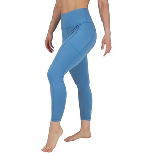 image:imageYogalicious Womens High Waisted Leggings Squat Proof Workout Running Yoga PantsBlue Fusion Lux