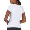 image:image90 Degree By Reflex 2 Pack Contour Short Sleeve Shirt Crew Neck TeeLaurel WreathWhite Full Length