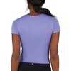 image:image90 Degree By Reflex 2 Pack Contour Short Sleeve Shirt Crew Neck TeePersian JewelWhite Cropped