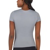 image:image90 Degree By Reflex 2 Pack Contour Short Sleeve Shirt Crew Neck TeeWeathervaneWhite Full Length