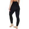 image:image90 Degree By Reflex High Waist Legging 78 Tummy Control Yoga Workout PantsAbsolute Black
