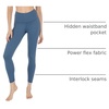 image:image90 Degree By Reflex High Waist Legging 78 Tummy Control Yoga Workout PantsBering Sea