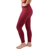 image:image90 Degree By Reflex High Waist Legging 78 Tummy Control Yoga Workout PantsBurnt Raspberry