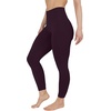image:image90 Degree By Reflex High Waist Legging 78 Tummy Control Yoga Workout PantsClassic Fig Sugar