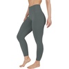 image:image90 Degree By Reflex High Waist Legging 78 Tummy Control Yoga Workout PantsClassic Sage