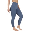 image:image90 Degree By Reflex High Waist Legging 78 Tummy Control Yoga Workout PantsGrisaille