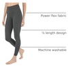 image:image90 Degree By Reflex High Waist Legging 78 Tummy Control Yoga Workout PantsMilitary Green