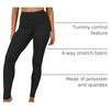 image:image90 Degree By Reflex Squat Proof High Waist Interlink Leggings for WomenBlack