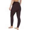 image:image90 Degree By Reflex Squat Proof High Waist Interlink Leggings for WomenChocolate Torte