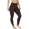 image:image90 Degree By Reflex Squat Proof High Waist Interlink Leggings for WomenChocolate Torte