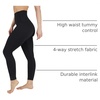 image:image90 Degree By Reflex Squat Proof High Waist Interlink Leggings for WomenClassic Black