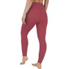 image:image90 Degree By Reflex Squat Proof High Waist Interlink Leggings for WomenClassic Rouge Blush