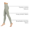 image:image90 Degree By Reflex Squat Proof High Waist Interlink Leggings for WomenShadow