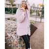 image:image90 Degree By Reflex Ultra Soft Fuzzy Sherpa Hooded Cardigan with Pockets