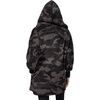 image:image90 Degree By Reflex Ultra Soft Fuzzy Sherpa Hooded Cardigan with Pockets