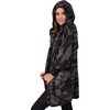 image:image90 Degree By Reflex Ultra Soft Fuzzy Sherpa Hooded Cardigan with Pockets