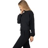 image:image90 Degree By Reflex Warp X Selena Half Zip MidLayer JacketBlack