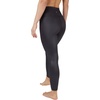 image:image90 Degree By Reflex Womens Faux Leather Leggings Matte High Waisted High Shine Faux Leather Ankle LeggingsBlack