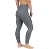 image:image90 Degree By Reflex Womens Faux Leather Leggings Matte High Waisted High Shine Faux Leather Ankle LeggingsIron Gate