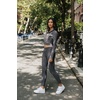 image:image90 Degree By Reflex Womens Half Zip Performance Pullover Long Sleeve Quarter Zip Running Athletic Jacket Top with ThumbholesWhite
