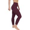 image:image90 Degree By Reflex Womens Power Flex Yoga PantsCinnamon Cherry