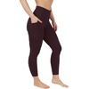 image:image90 Degree By Reflex Womens Power Flex Yoga PantsItalian Plum