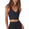 image:image90 Degree by Reflex Ribbed Racerback Built in Bra Top for WomenBlack