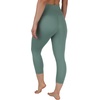 image:imageYogalicious High Waist Buttery Soft Lightweight Capri Leggings High Rise Workout Yoga Pants for WomenChinois Green Lux