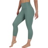image:imageYogalicious High Waist Buttery Soft Lightweight Capri Leggings High Rise Workout Yoga Pants for WomenChinois Green Lux