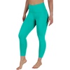 image:imageYogalicious High Waist Buttery Soft Lightweight Capri Leggings High Rise Workout Yoga Pants for WomenDynasty Green Lux
