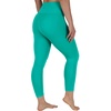 image:imageYogalicious High Waist Buttery Soft Lightweight Capri Leggings High Rise Workout Yoga Pants for WomenDynasty Green Lux