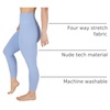 image:imageYogalicious High Waist Buttery Soft Lightweight Capri Leggings High Rise Workout Yoga Pants for WomenForever Blue Nude Tech