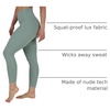 image:imageYogalicious High Waist Buttery Soft Lightweight Capri Leggings High Rise Workout Yoga Pants for WomenGreen Milieu Nude Tech