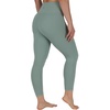 image:imageYogalicious High Waist Buttery Soft Lightweight Capri Leggings High Rise Workout Yoga Pants for WomenGreen Milieu Nude Tech