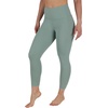 image:imageYogalicious High Waist Buttery Soft Lightweight Capri Leggings High Rise Workout Yoga Pants for WomenGreen Milieu Nude Tech