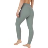 image:imageYogalicious Womens Workout Legging Soft High Waisted Squat Proof Sculpting PantBlossom Olive