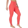 image:imageYogalicious Womens Workout Legging Soft High Waisted Squat Proof Sculpting PantCayenne
